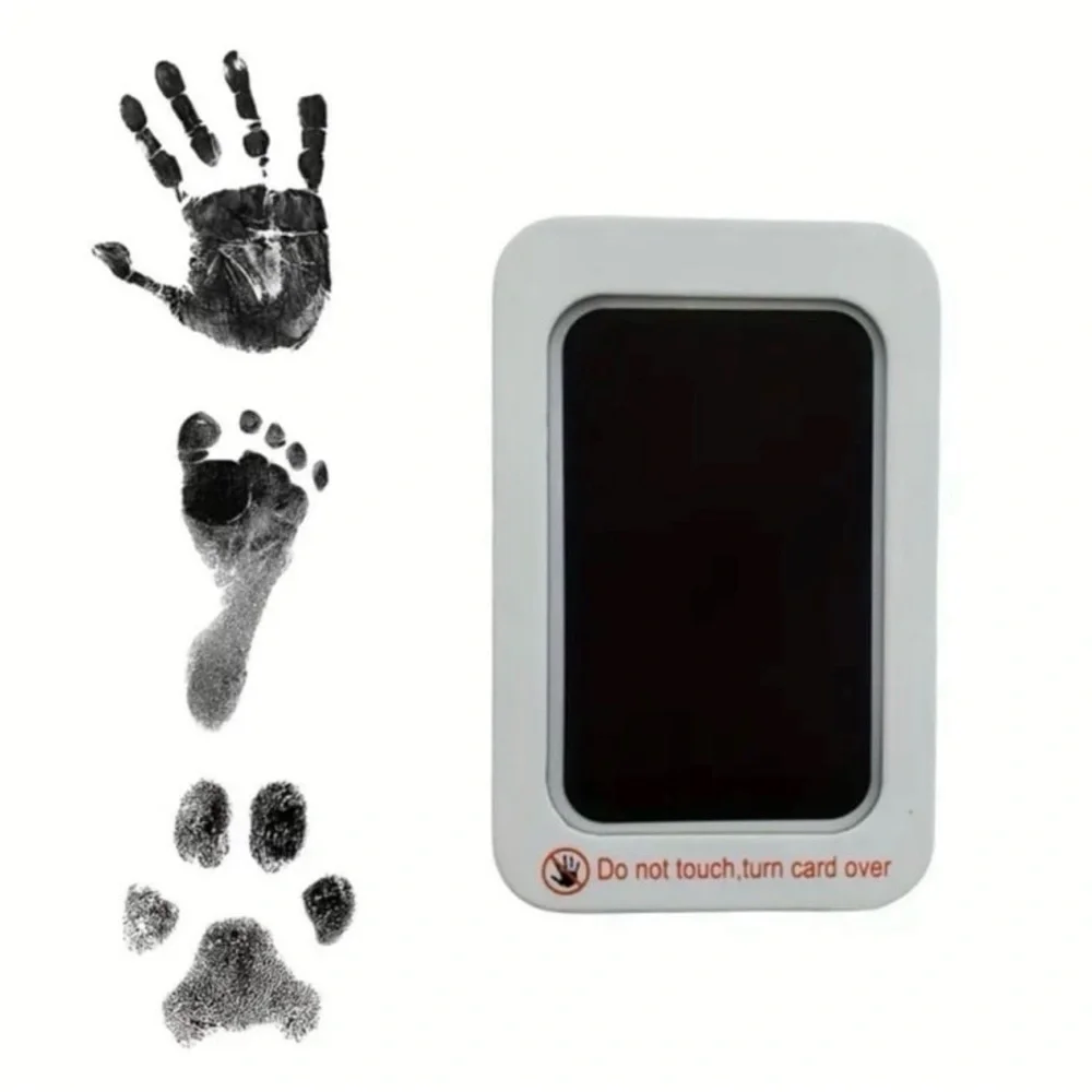 Finger/Pawprint Kit With Ink Pad and Paper Impression Sheets New in Packaging